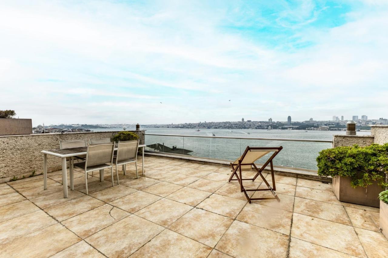 Duplex Flat W Panoramic Bosphorus View And Terrace Apartment Istanbul Exterior foto
