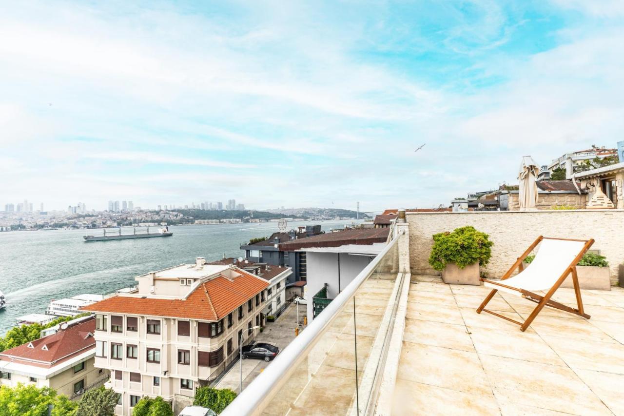 Duplex Flat W Panoramic Bosphorus View And Terrace Apartment Istanbul Exterior foto