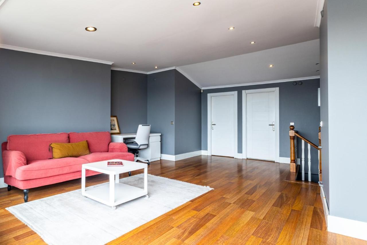 Duplex Flat W Panoramic Bosphorus View And Terrace Apartment Istanbul Exterior foto