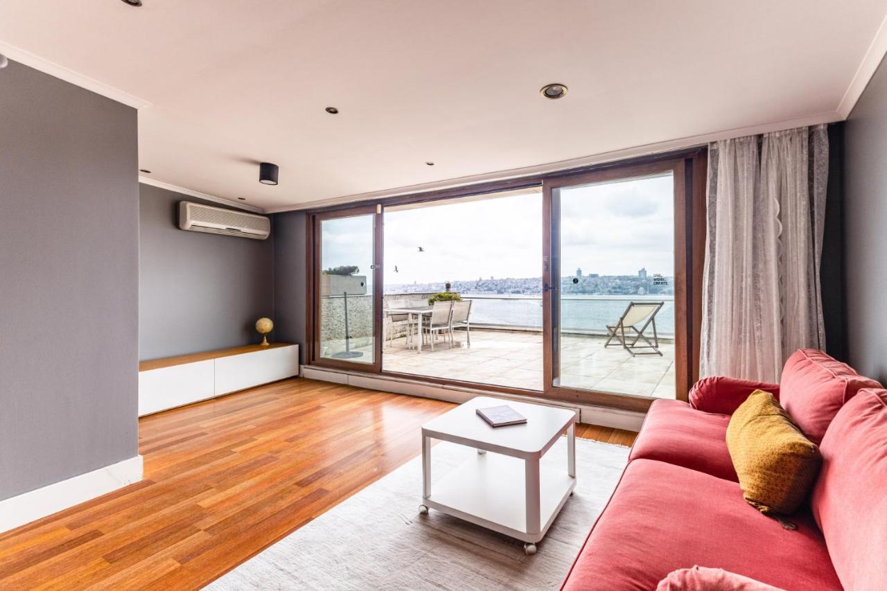Duplex Flat W Panoramic Bosphorus View And Terrace Apartment Istanbul Exterior foto